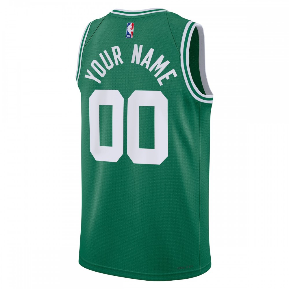 Boston Celtics Unisex 2022/23 Swingman Custom Jersey Kelly Green - Icon Edition-Pro Kit Vault | Brand New 26/27 Sports Jerseys